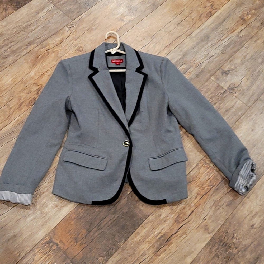 Merona Gray Blazer